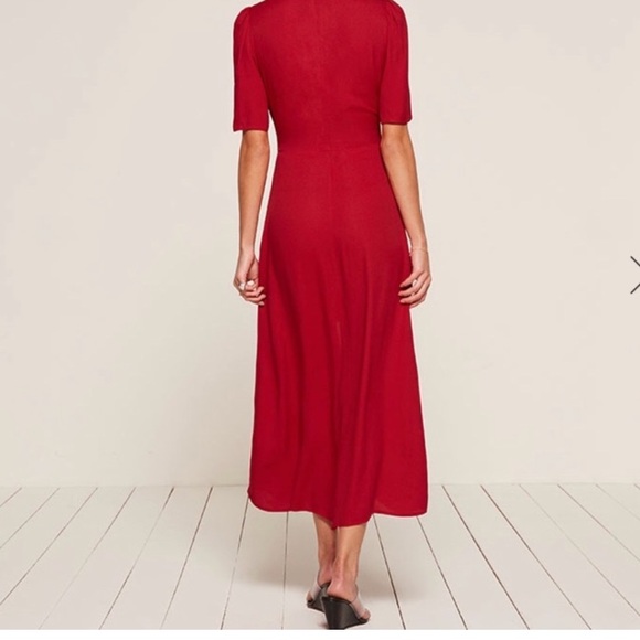 Reformation Melanie Dress wrap dress sz 4 - Picture 5 of 8